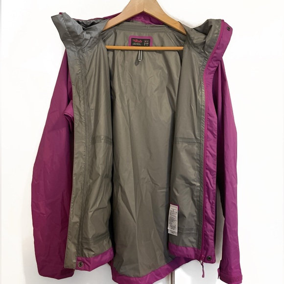 Rab Downpour Waterproof Jacket Women's - Picture 8 of 11